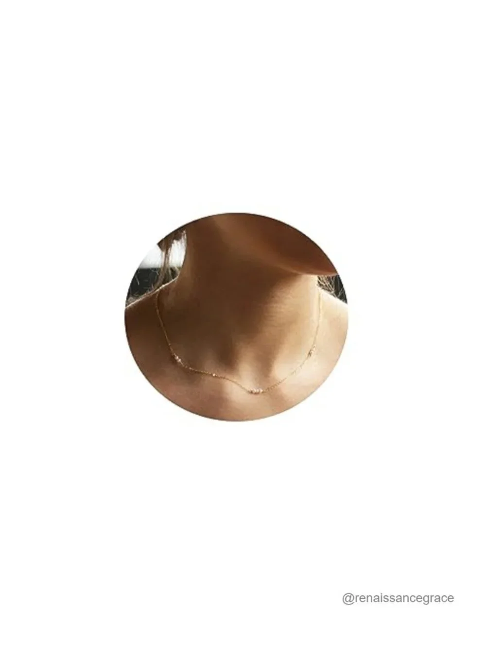 Dainty Pearl Choker Necklace with 14k Gold Plated Finish, Adjustable Extender,